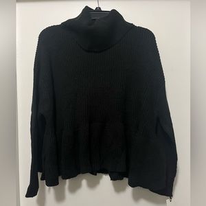 Ophelia Roe black sweater size small NWT